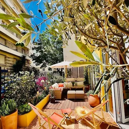 - Amazing Flat To 10 Min To Sea - Garden شقة نيس