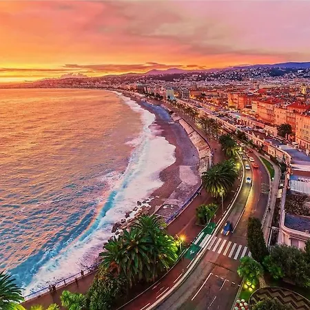 - Amazing Flat To 10 Min To Sea - Garden 尼斯